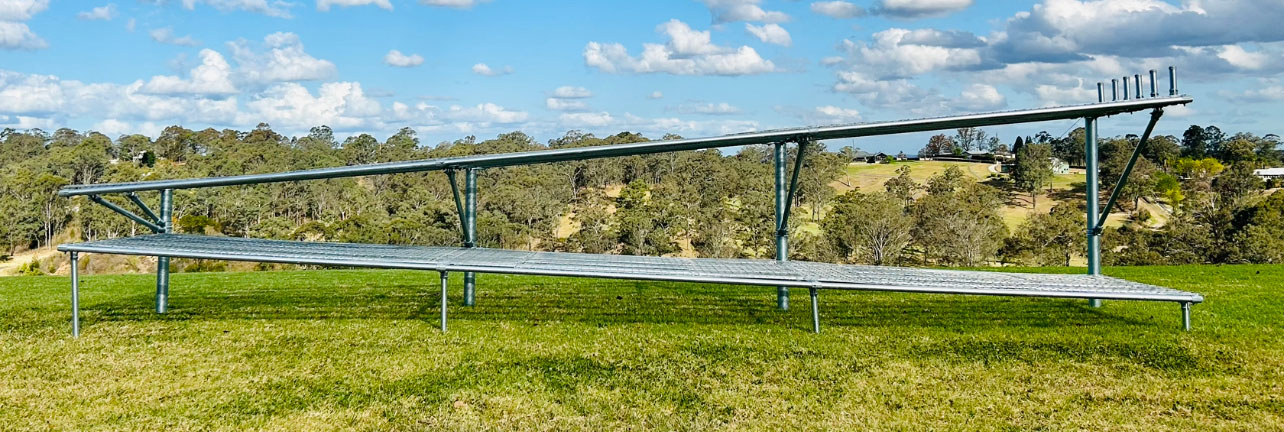 Modular Fire Hose Drying Rack